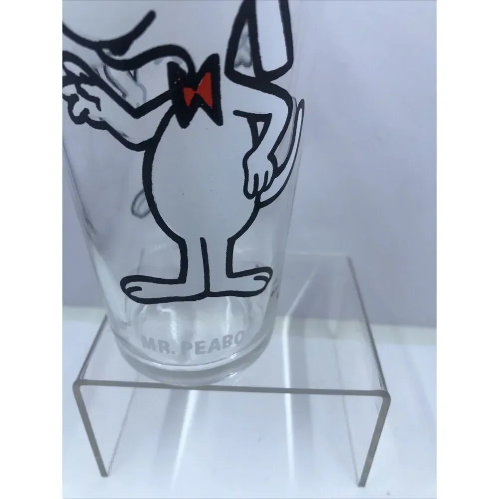 Vintage  Mr. Peabody Drinking Glass Pepsi Collector 1970's Pat Ward